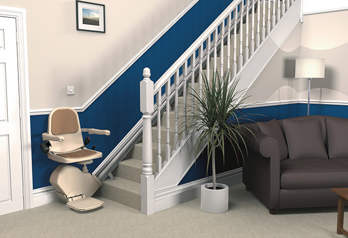 Stairlift in house